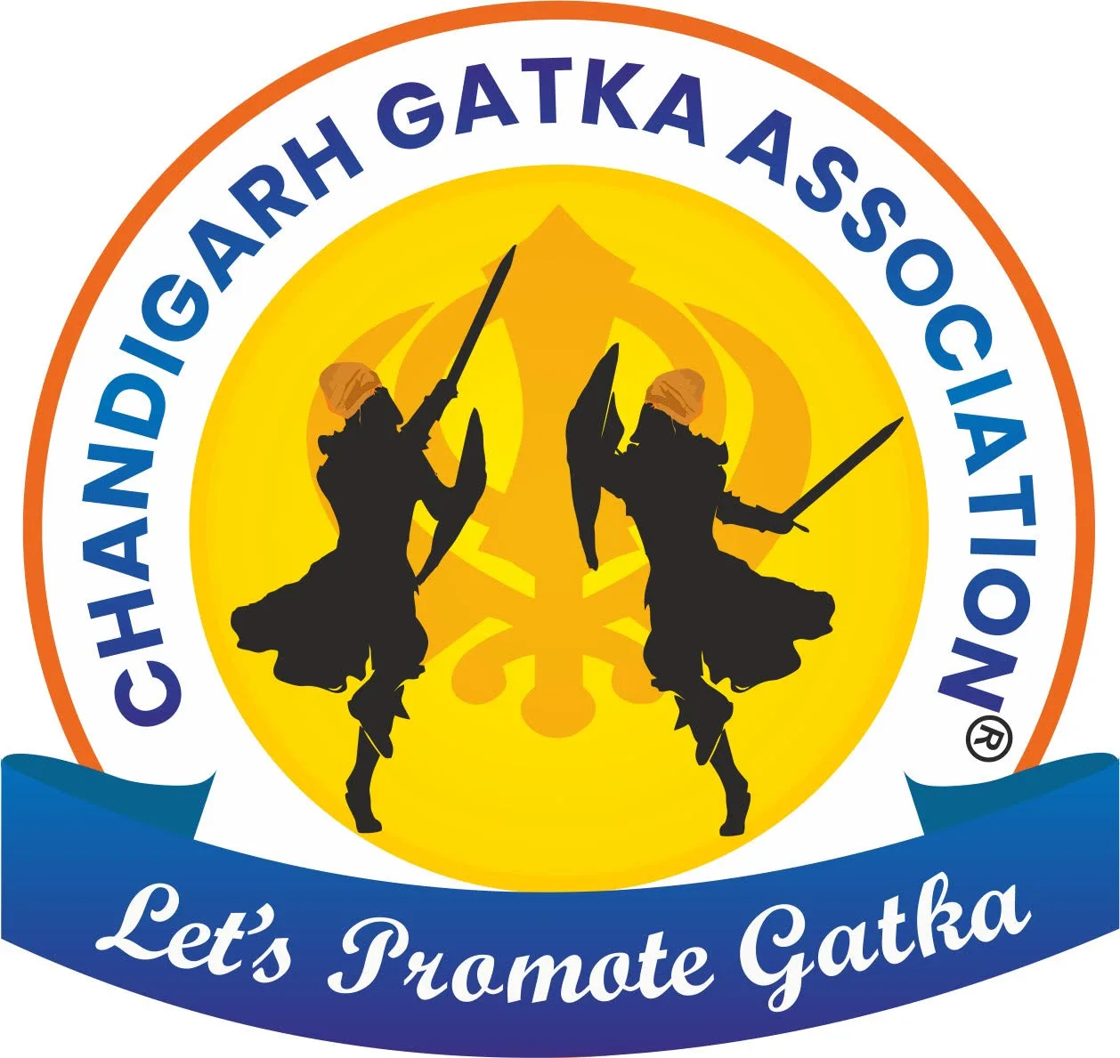 Chandigarh Gatka Association Logo